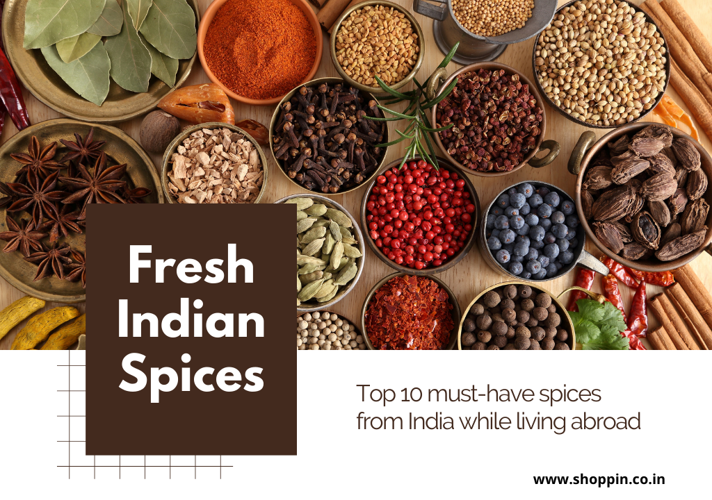 Fresh Indian spices from India