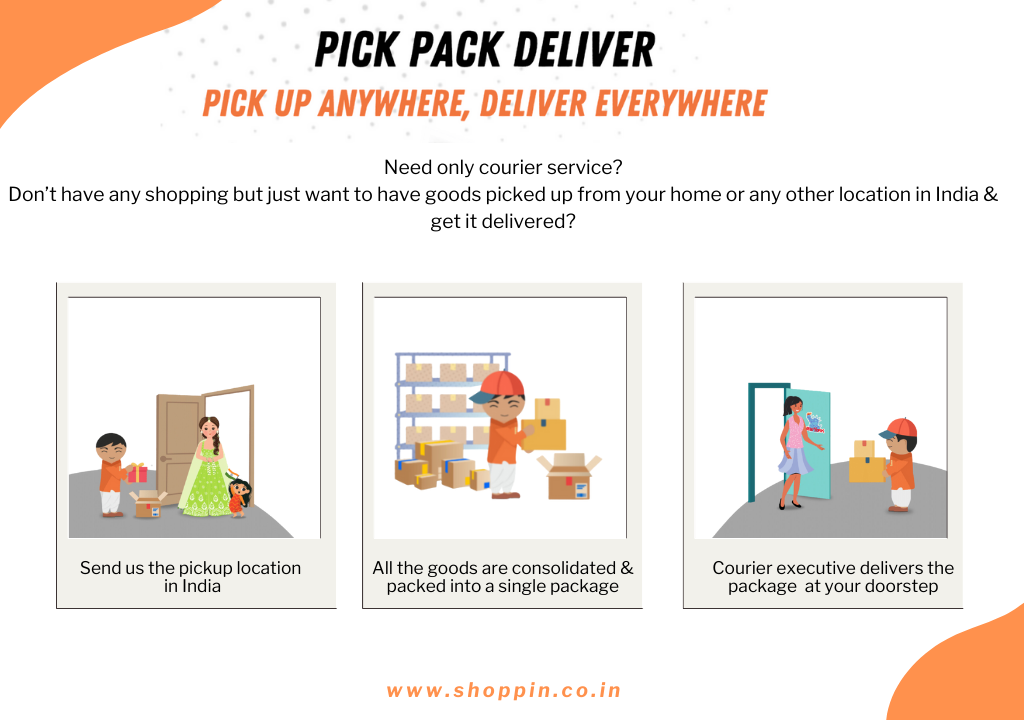 Pick pack deliver service in India